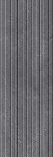 Плитка Низида серый структура обрезной 25х75