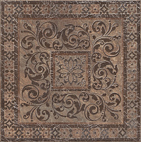 Декор Бромли коричневый 40,2х40,2