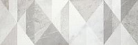 Декор Evolutionmarble Riv Decoro Tangram White Rhi 32,5х97,7