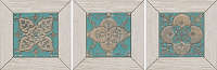 Вставка Меранти белый мозаичный 13х13