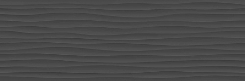 Плитка Eclettica Anthracite Struttura Wave 3D 40x120