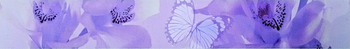 Бордюр Орхидея фиолет. 6,3х50