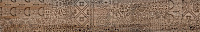 Керамогранит Про Вуд беж темный декорированный обрезной 30х179