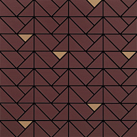 Мозаика Eclettica Purple Mosaico Bronze 40x40