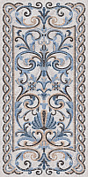 Керамогранит Мозаика синий декорированный лаппатированный 119,5х238,5